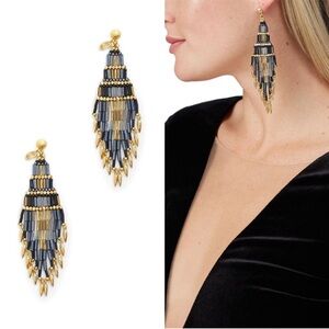 Gas Bijoux Bo Ella Earrings NEW in Box